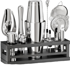 Stainless Steel Bar <b>Set</b> Minimalist Design Durable <b>Cocktail</b> Tools for Barware - Product Image 1