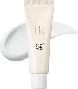 Protector Solar BoJ Relief SPF 50 con Probióticos <span class=keywords><strong>de</strong></span> Arroz, Suero Hidratante Ligero <span class=keywords><strong>para</strong></span> el Cuidado <span class=keywords><strong>de</strong></span> la <span class=keywords><strong>Piel</strong></span> en Caja, <span class=keywords><strong>para</strong></span> Todo Tipo <span class=keywords><strong>de</strong></span> <span class=keywords><strong>Piel</strong></span>, Hecho en Corea - Product Image 1