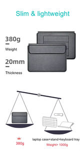 Multi-Functional 3 in 1 Magnetic PU Leather Sleeve <strong>Case</strong> for iPad <strong>Macbook</strong> Air Laptop Stand Cover Portable Protector <strong>Bag</strong> - Product Image 2