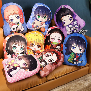 Marchandises Demon Slayer, porte-clés d'anime Kamado Nezuko, Zenitsu Agatsuma, poupée d'oreiller bidimensionnelle, rembourrage en coton PP - Product Image 3