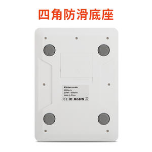 เครื่องชั่งดิจิตอลในครัวเค้ก อพาร์ทเมนท์ รุ่น 518 สแตนเลสสตีล หน้าจอ LCD มีไฟพื้นหลัง ใช้พลังงานจากแบตเตอรี่ สำหรับทำอาหาร ชั่งน้ำหนักเครื่องประดับ - Product Image 2