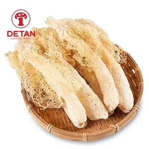 Detan export Wild Dried Bamboo Fungus Dry Dictyophora Indusiata with wholesale price
