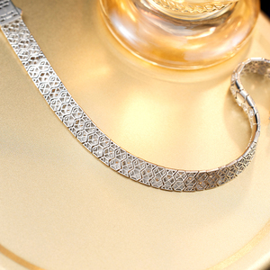 Vòng tay/lắc tay bạc Ý 925 Grace Jewel <span class=keywords><strong>2025</strong></span> nữ, họa tiết rắn tổ ong, đính zircon, làm quà tặng dự tiệc - Product Image 3