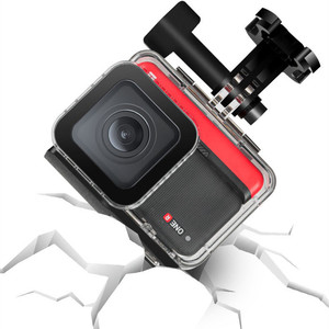 Sarung Antiair 40M Panorama, Sarung Pelindung Kamera Aksi untuk <span class=keywords><strong>Insta360</strong></span> ONE <span class=keywords><strong>R</strong></span> 4K - Product Image 3
