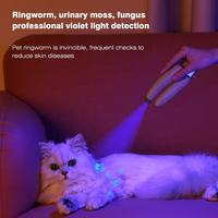 Shengfeng produit de toilettage pour animaux de compagnie lumière LED coupe-ongles chat griffe coupe avec polisseuse ciseaux tondeuse