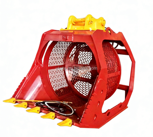 Bétonnière GITE, <span class=keywords><strong>godet</strong></span> à grille, <span class=keywords><strong>godet</strong></span> à tamis rotatif pour béton - Product Image 5