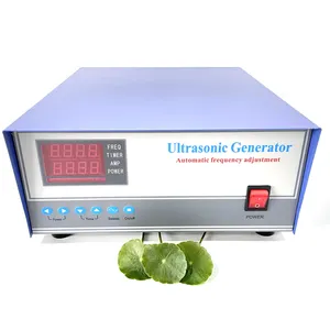 Générateur de nettoyage ultrasonique industriel, 1500W, haute efficacité, pour la conduite, transducteur de bain