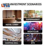 Máquina expendedora automática de perfumes LIFUN con 5 ranuras, quiosco probador de aromas para centros comerciales, bares y hoteles, con lector de monedas y billetes.