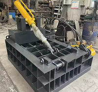 Compacteur automatique de métaux pour la démolition Presses de traitement des déchets Presse à balles pour ferraille d'acier inoxydable et d'aluminium