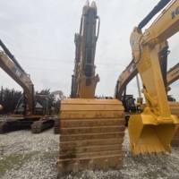 Excavatrice Caterpillar 345 d'occasion économique avec inspection vidéo en direct de haute qualité, prête à l'exportation