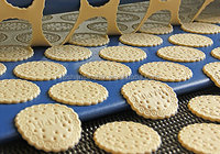Empileur automatique de ligne de production de biscuits (roue en étoile et vitesse de divergence)