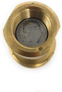 1/2 "QDD LP Gas Kết Nối Nhanh Ngắt Kết Nối Đồng Thau Rắn 1/2 PSIG Áp Suất 100000 BTU Giờ Công Suất Đầu Vào 1/2 Chèn - Product Image 3