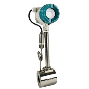 Medidor de Flujo de Aire Comprimido de 4-20 mA, SS316L, Conexión de Brida Roscada, PN40 PN16 - Product Image 1