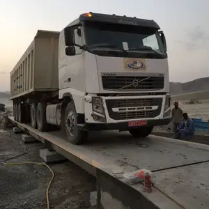 ZONJLI 표준 트럭 스케일 120 톤 3x18 메터 차량 무게 계량 트럭 저울