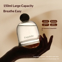 Diffuseur d'huiles essentielles sans flamme 150 ml en forme de cloche, coffret cadeau pour la fête de Qixi, parfum haut de gamme pour chambre à coucher