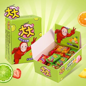 Caramelos de Goma Dulces Multicolores Grandes y Variados, Chicle de Goma, 630g x <span class=keywords><strong>3</strong></span> Cubos, Snacks Nostálgicos Famosos en Internet para Niños, Hechos en China Continental - Product Image 2