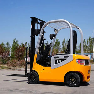 Nueva mini carretilla elevadora eléctrica china 1,5 T 2 toneladas 3 toneladas carretilla elevadora eléctrica hidráulica con palanca de cambios lateral - Product Image 5