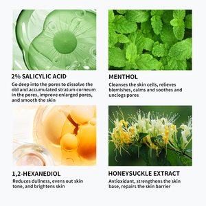 Prodotto semilavorato all'ingrosso OEM per la rimozione dell'acne, illuminante, con acido salicilico, <span class=keywords><strong>crema</strong></span> idratante, <span class=keywords><strong>crema</strong></span> per la rimozione dell'acne - Product Image 2