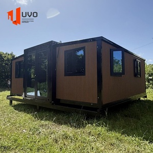 Maison modulaire extensible de luxe, installation rapide, villa portable, complexe hôtelier, maison préfabriquée, maison mobile préfabriquée, panneau sandwich - Product Image 4