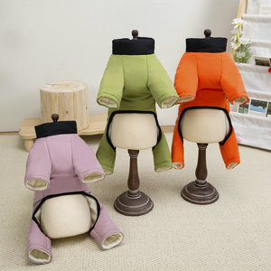 أفرول للخريف والشتاء بتصميم جديد ، أفرول بأربعة أرجل للحيوانات الأليفة - Product Image 5