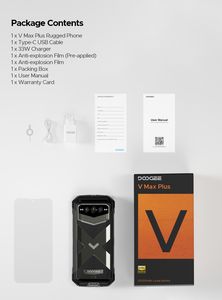 DOOGEE V Max Plus, Teléfono Inteligente Resistente de 6.58 Pulgadas, Android 14, NFC, 5G, 16GB+512GB, Pantalla LED de 120Hz, Visión Nocturna de 20MP, Batería de 22000mAh, Carga Rápida de 33W - Product Image 6