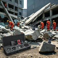 Détecteur thermique vidéo haute précision pour survie en cas de glissement de terrain, localisateur de débris, de vibrations acoustiques et de microsismes, garantie 1 an