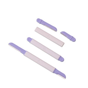 Maquinilla de afeitar retráctil de doble cabezal para cejas, microcuchilla antiarañazos, depiladora facial para mujeres, hombres y principiantes - Product Image 4