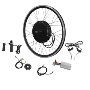 Hub elétrico de bicicleta, 20 24 26 28 polegadas mtb 500w 1000w, motor e bicicleta, 700c, kit de conversão de motor ebike