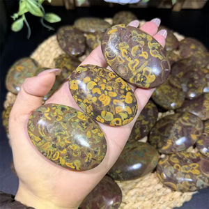 Cristaux de qualité supérieure en gros, artisanat, cadeaux, pierre énergétique polie, jaspe Ojooba, palmier pour la guérison, décoration de la maison - Product Image 4