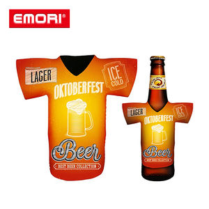 Manchon de bouteille d'eau de bière en néoprène léger de conception mignonne - Product Image 3