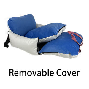 Asiento de coche convertible 3 en 1 directo de fábrica para perros-Bolsa de transporte + Cama de Viaje + Restricción de seguridad con clip ISOFIX-OEM para marcas - Product Image 5