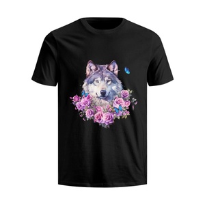 OEM vente en gros guitare grenouille conception coton hommes femmes noir t-shirt 2D imprimé logo personnalisé à manches courtes surdimensionné t-shirts chemises - Product Image 6
