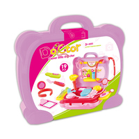 Éducatif semblant jouer docteur trousse à outils médicaux docteur ensemble jouet jouer jeu docteur jouets