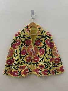 เสื้อแจ็คเก็ตปักลายดอกไม้ TNT Suzani สีสันสดใส สไตล์ชาติพันธุ์ เหมาะเป็นของขวัญสำหรับเธอ - Product Image 5