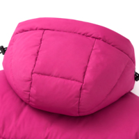 Blouson court d'hiver pour homme, à capuche, rembourré de duvet de canard, en velours, avec fermeture éclair, décontracté, design original, personnalisable, OEM, vente en gros