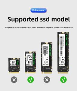 M15 EスポーツソリッドステートSSDハードディスクボックス20GデュアルプロトコルSata to 1nvme10GbpsモバイルハードディスクボックスUSB3.1 - Product Image 2