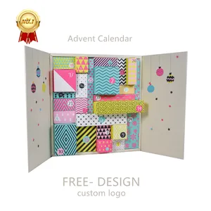 Weihnachts baum Ornamente Schmuck Kleine Paper box Zappeln Toy Beauty Sprinkle Advents kalender Vor gefüllter Advents kalender mit Socken