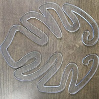 Meilleure vente transfrontalière : Ensemble de pinces en bambou coquille de tortue, support de fixation en plastique pour rhizomes de plantes et anneau de maintien