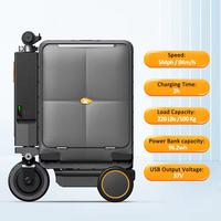 Trottinette Électrique Intelligente pour Voyage d'Affaires, Valise Motorisée Légère en Aluminium, Vente en Gros de Haute Qualité