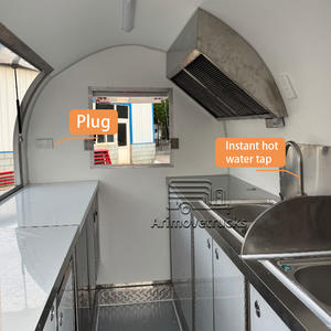 Camión de Comida Eléctrico Móvil Pequeño, Triciclo para Venta de Donuts, Kebab, Hamburguesas, Tacos, Pizza, con Cocina <span class=keywords><strong>Completa</strong></span> - Product Image 6