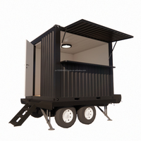 Remorque de maison mobile à prix d'usine de 10 pieds minuscule maison de camping préfabriquée moderne et personnalisée sur roues remorque
