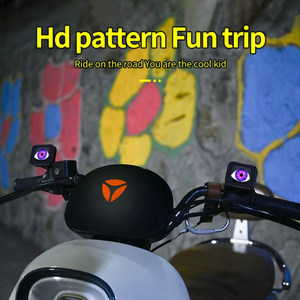 Cubierta de Espejo con Ojo de Demonio LED Multimodo, Seis Modos, Control Remoto, Lámpara Dinámica para Coche, Motocicleta, Bicicleta - Product Image 3