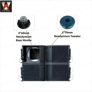 Loa line array thụ động 2 đường tiếng K210 chất lượng cao giá rẻ, thùng loa 10 inch, hệ thống loa chuyên nghiệp - Product Image 5