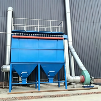 Zement-Silo-Top-Beutel-Staubabscheider Industrielle Staubentfernungsfilteranlage