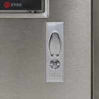 Boîte de distribution basse tension pour usage extérieur, en acier laminé à froid, étanche, à montage en surface, de qualité commerciale