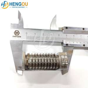 10 cifre Foraward Gothic <span class=keywords><strong>Font</strong></span> 4x8 di alta qualità piena in acciaio inox numerazione macchina salto 012345 - Product Image 2