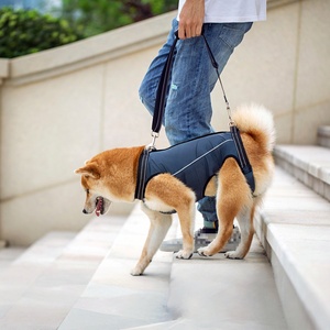 สายรัดอกสำหรับสัตว์เลี้ยงสูงวัยและ<span class=keywords><strong>ลูก</strong></span>สุนัขที่<span class=keywords><strong>ป่วย</strong></span> อุปกรณ์เสริมช่วยยกสุนัขแบบคลาสสิกพร้อมกระดุมปิด - Product Image 3