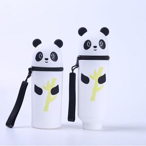 Porte-stylo en silicone en forme d'ours de dessin animé original, personnalisable, cadeau de papeterie pour étudiants, pour le bureau et l'école - Product Image 3