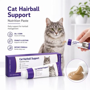 Pasta <span class=keywords><strong>para</strong></span> el Alivio de Bolas de Pelo en Gatos y <span class=keywords><strong>Perros</strong></span>, Soporte Estomacal <span class=keywords><strong>para</strong></span> Mascotas, Restauración Física Científica, Calma, Alivio de Bolas de Pelo, Comodidad, Seguro, Uso Diario - Product Image 2