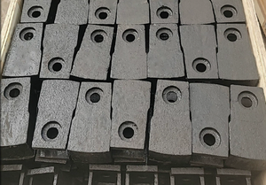 High Manganese Mn13 Crusher <strong>Hammer</strong> for PC400x300: Heavy-Duty Wear Part - Product Image 2
